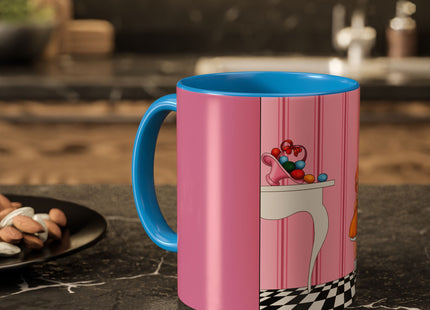 Easter Joy in Deco Hues Colorful Mugs (11oz, 15oz)