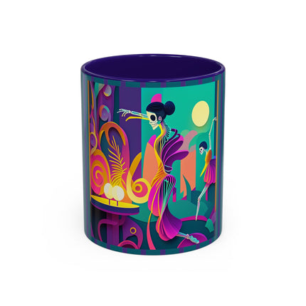 Dance of the Skeleton Ballerinas Colorful Mugs (11oz, 15oz)