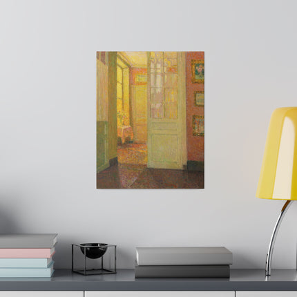 The Quiet Window – Henri Le Sidaner’s Poetic Interior