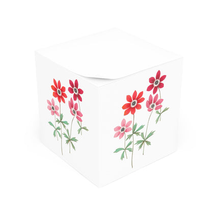 Anemoon, Anemone by Anselmus Boëtius de Boodt Note Cube