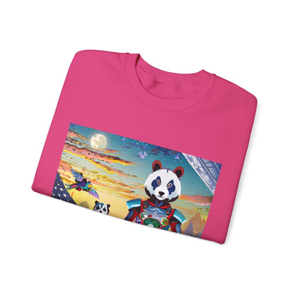 Cyber Punk Robots Unisex Heavy Blend™ Crewneck Sweatshirt
