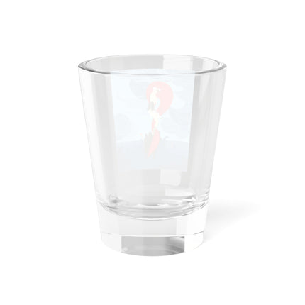 Siren of the Waves Shot Glass – Dramatic Sea Power & Bold Elegance