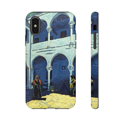 Courtyard of Moroccan Riad by George Gaudion Phone Cases