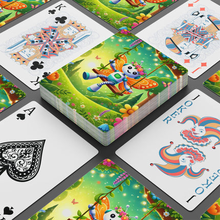 Robot Fairy Playing Cards