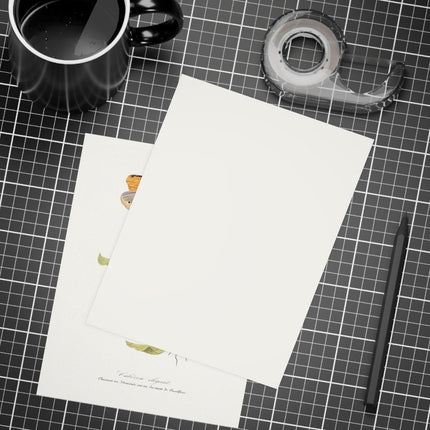 Versicolored Barbet by Paul Gervais Postcards (envelopes included) - Bundles of 10, 30, 50 Pieces