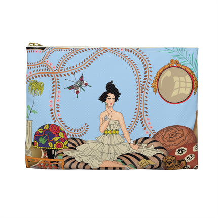 Midnight In The Fashionable Apartment Accessory Pouch – Art Deco Design Inspired By George Barbier