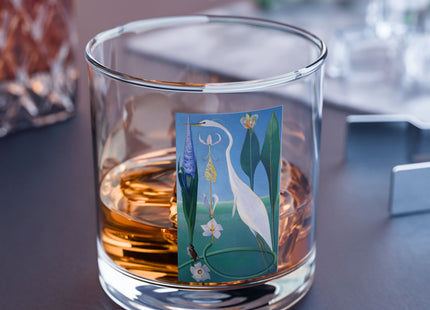The White Heron by Joseph Stella Rocks Glass, 10oz