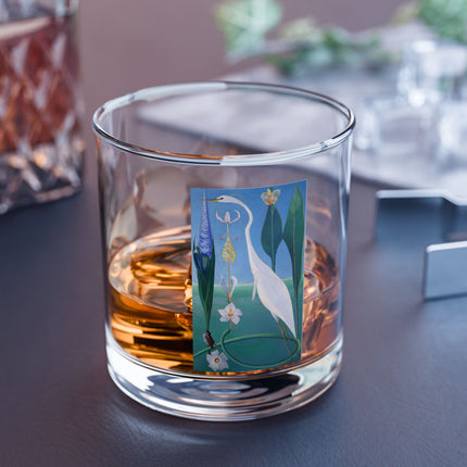 The White Heron by Joseph Stella Rocks Glass, 10oz