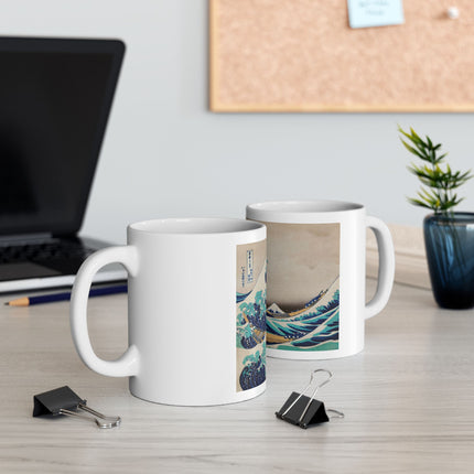The Great Wave off Kanagawa by Katsushika Hokusai Ceramic Mug (11oz, 15oz)