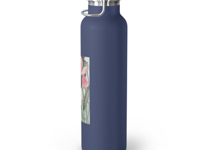 Blooming Lotus Flowers by Ohara Koson Vacuum Insulated Bottle, 22oz