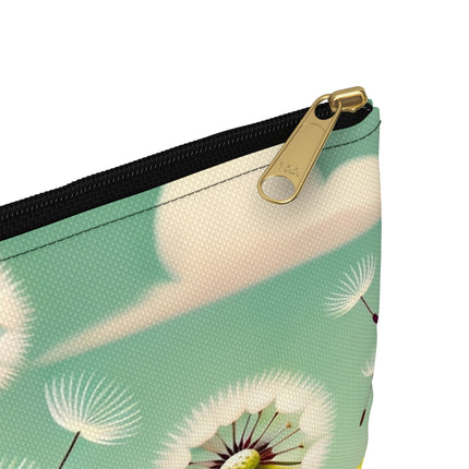 Geisha Kitten and the Dandelion Wish Accessory Pouch – Gentle Wish & Quiet Wonder
