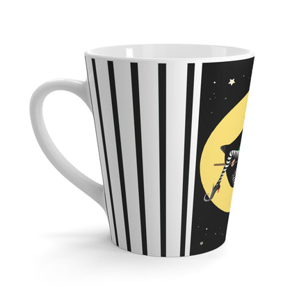 A Witch’s Moonlit Flight Latte Mug