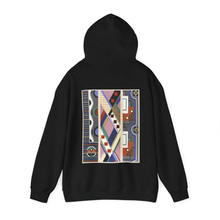 Collection decors et couleurs Pl.19 by Georges Valmier Heavy Blend™ Hooded Sweatshirt
