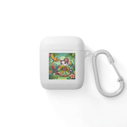 Parrot Dance of the Geisha Kitten AirPods and AirPods Pro Case