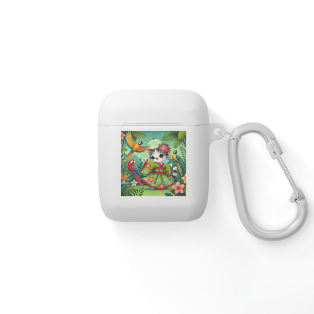 Parrot Dance of the Geisha Kitten AirPods and AirPods Pro Case