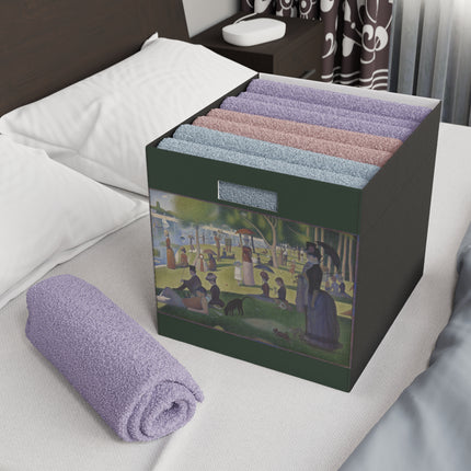 A Sunday on La Grande Jatte by Georges Seurat Felt Storage Box