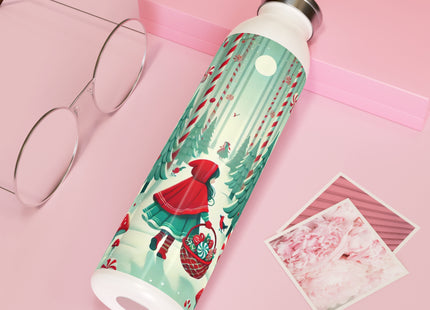 Enchanted Candy Forest Slim Water Bottle