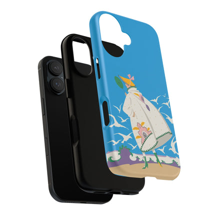 Seaside Wanderer Phone Case – Whimsical Charm & Coastal Delight