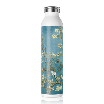 Almond Blossom by Vincent van Gogh Slim Water Bottle