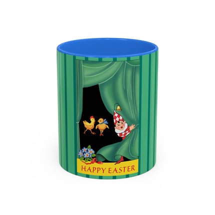 Easter Elf's Whimsy Colorful Mugs (11oz, 15oz)