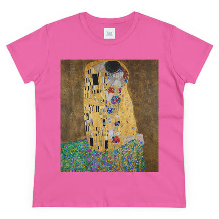 The Kiss by Gustav Klimt Women's Midweight Cotton Tee