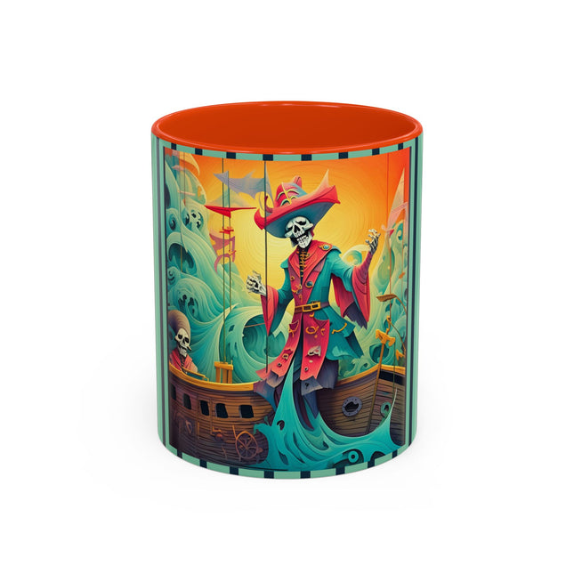 Skeleton Crew of the Misty Seas Colorful Mugs (11oz, 15oz)