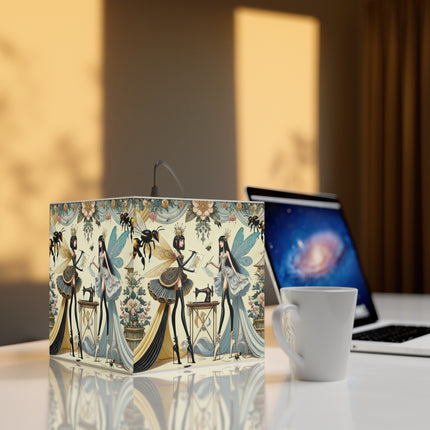 🧚✨ The Quiet Work of Fairies Light Cube Lamp – Enchanted Atelier & Gentle Magic