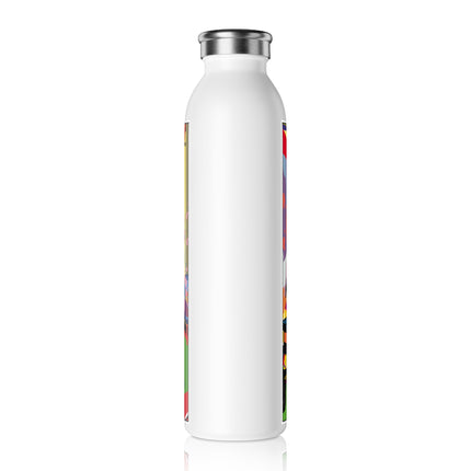 A Timeless Journey by Umberto Brunelleschi Slim Water Bottle