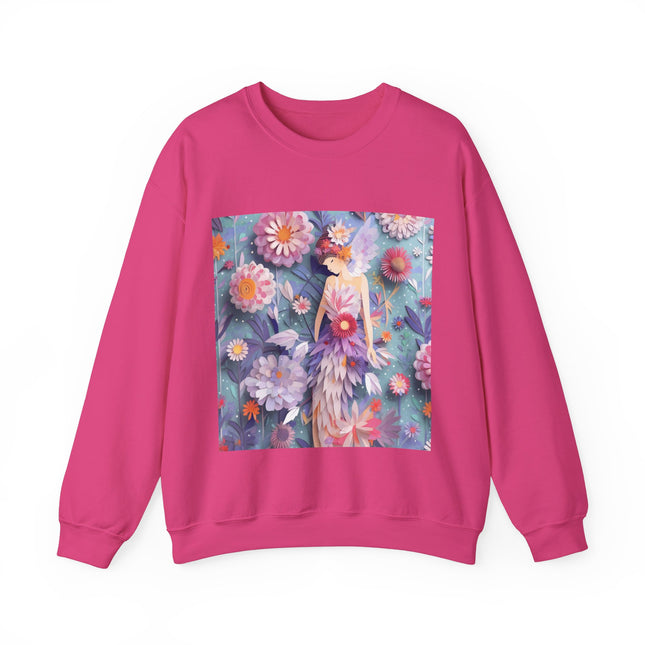 Aster Fairy Unisex Heavy Blend™ Crewneck Sweatshirt