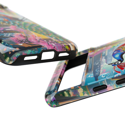 Techno Plumes Phone Cases