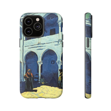 Courtyard of Moroccan Riad by George Gaudion Phone Cases