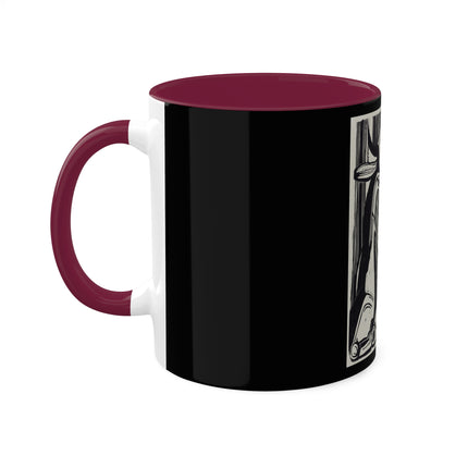 The Large Cow by Ernst Ludwig Kirchner Colorful Mugs, 11oz