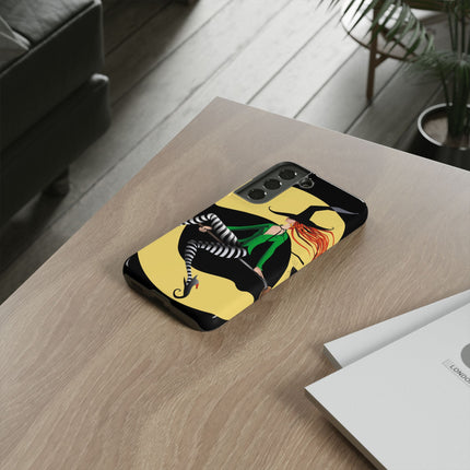 A Witch’s Moonlit Flight Phone Cases