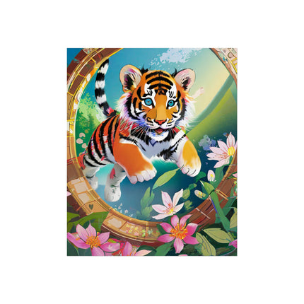 Majestic Tiger Cub Fine Art Posters