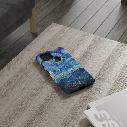 The Starry Night by Vincent Van Gogh Phone Cases