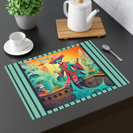 Skeleton Crew of the Misty Seas Placemat, 1pc