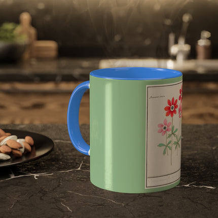 Anemoon, Anemone by Anselmus Boëtius de Boodt Colorful Mugs, 11oz
