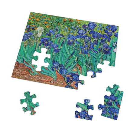 Irises by Vincent Van Gogh Puzzle (30, 110, 252, 500-Piece)