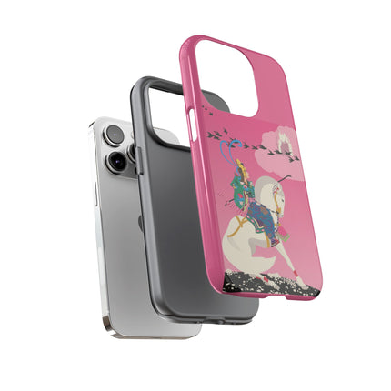 Samurai Princess on the White Steed Phone Case – Epic Grace & Mythic Power