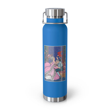 The Jealous Parrot by George Barbier Copper Vacuum Insulated Bottle, 22oz
