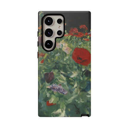 Poppies (A Study of Poppies for Carnation, Lily, Lily, Rose) by John Singer Sargent Phone Cases