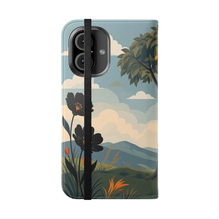 🌳🌺 The Ladies Of The Garden Swing Flip Case – Art Deco Floral Adventure