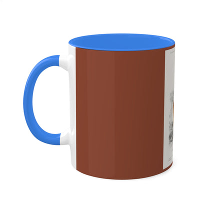 Giraffe by Charles Dessalines D' Orbigny Colorful Mugs, 11oz
