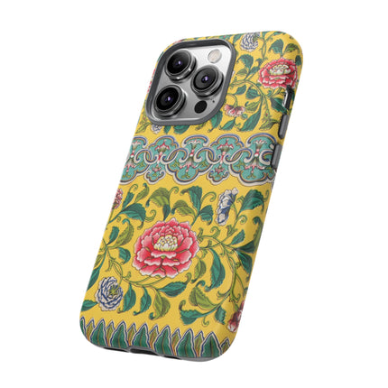 Chinese Floral Illustration by Owen Jones Phone Cases
