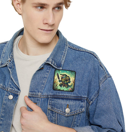 Swamp Tyrant Iron-On Patches