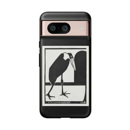 A Lame Marabou by Samuel Jessurun de Mesquita Phone Cases