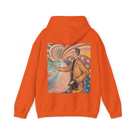 Portrait of Felix Feneon by Paul Signac Heavy Blend™ Hooded Sweatshirt