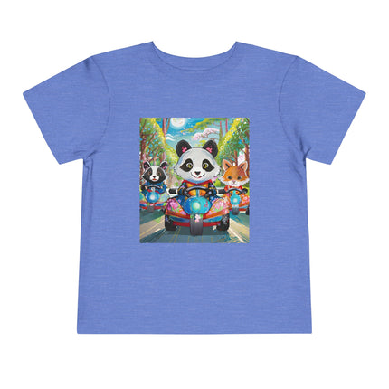 Bumper Car Bonanza Toddler Short Sleeve Tee