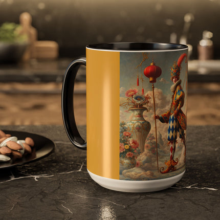 The Ornamental Jester Colorful Mugs (11oz, 15oz)