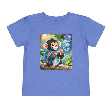 Bubble Magic in the Jungle Toddler Short Sleeve Tee